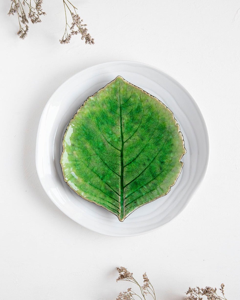 Assiette à dessert Hortensia