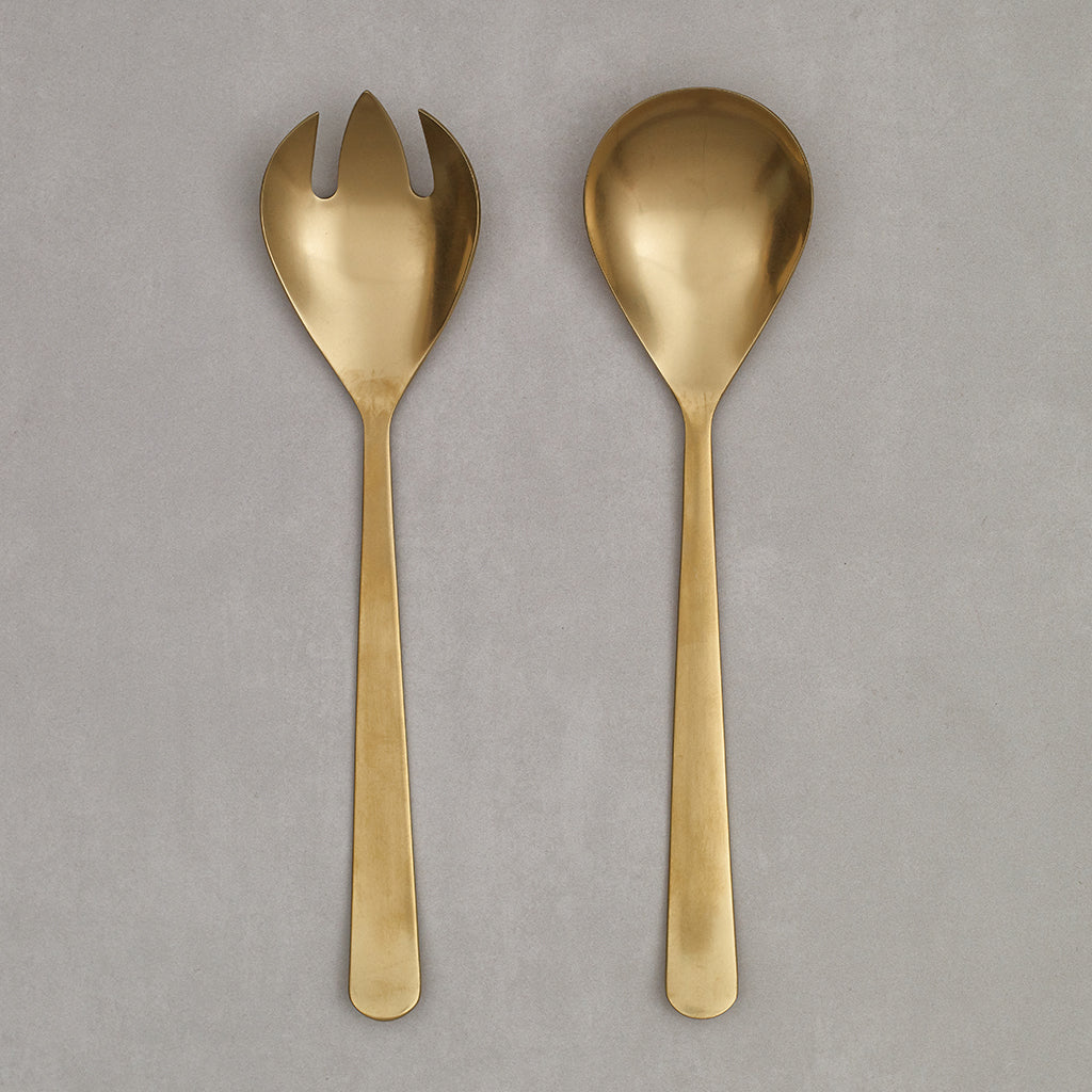 Couverts Tribeca Gold Vintage - 4 pièces 