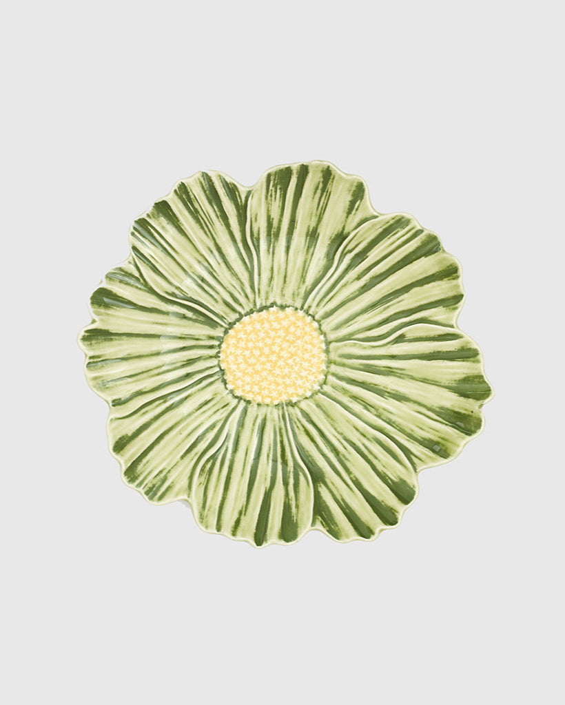 Assiette à Dessert Flor Verde