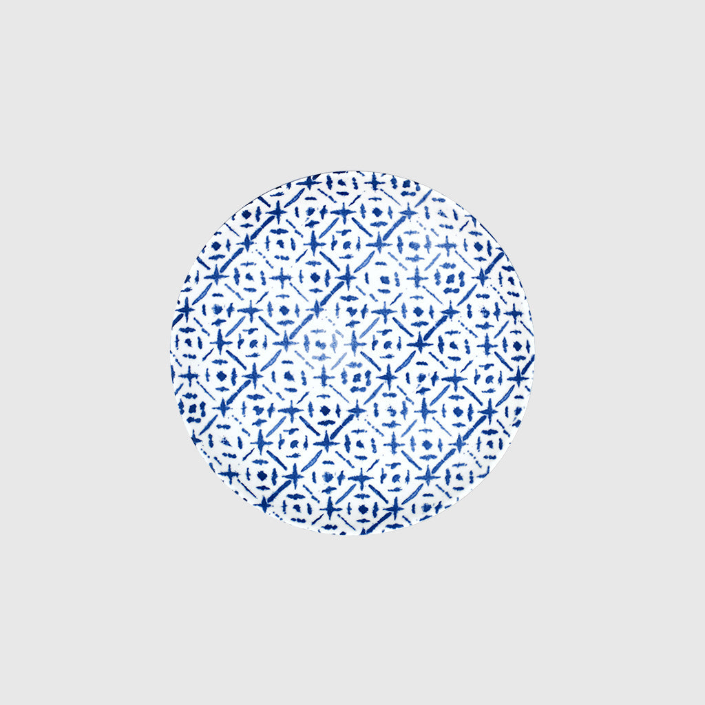 Plato de postre Indigo Tile