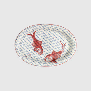 Peces Collection - Plat ovale plat