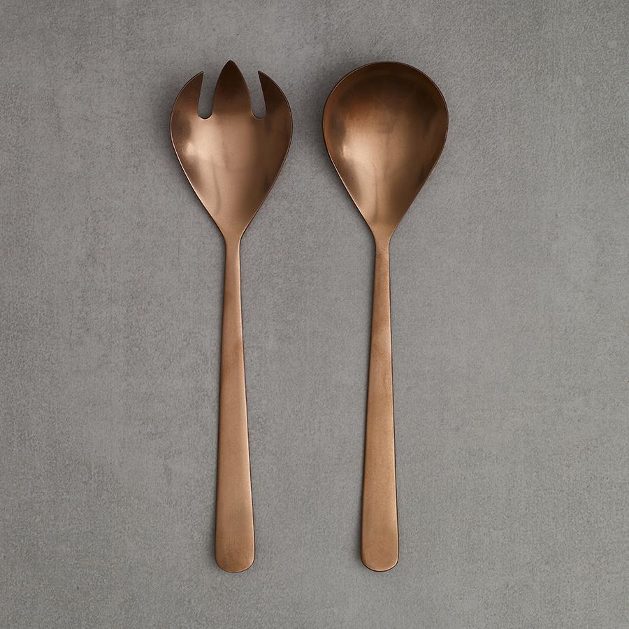 Couverts Tribeca Vintage Copper - 4 pièces 