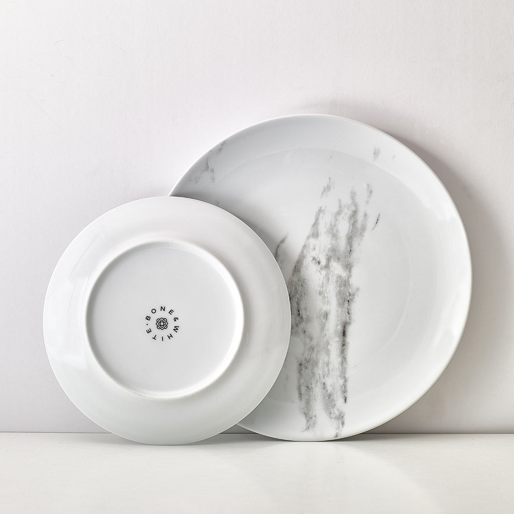 Marble 12-piece dinner set