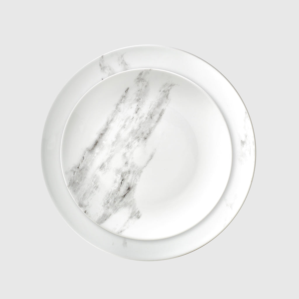 Marble 12-piece dinner set