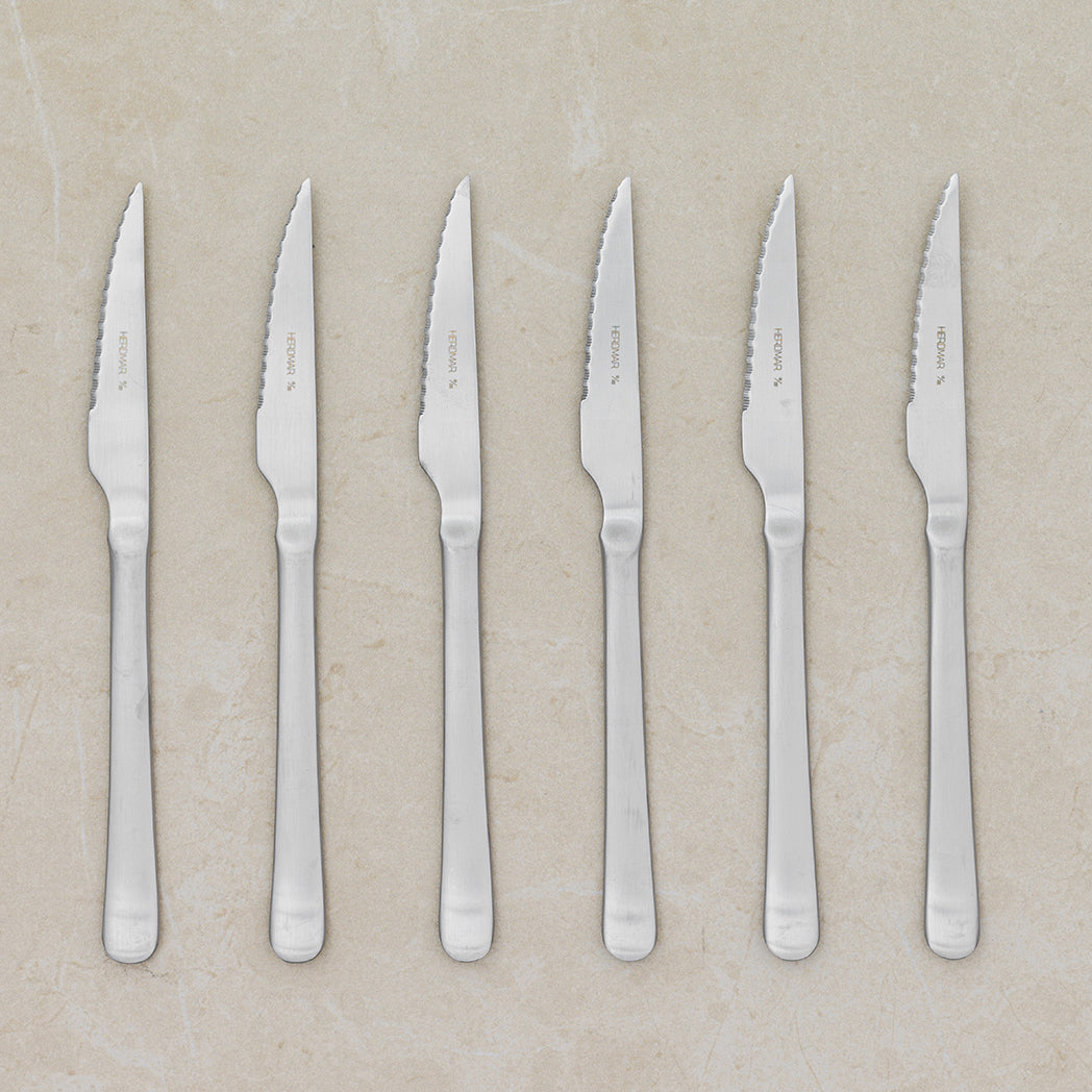 Steak Knife set Tribeca Matte - 6 pieces 